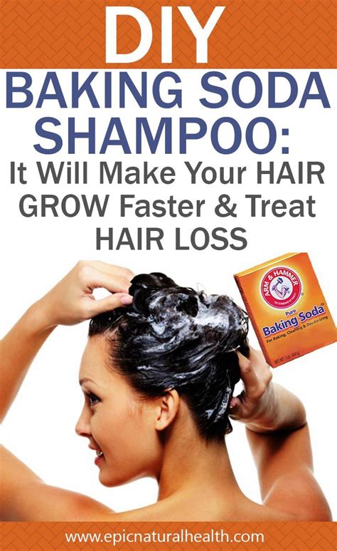 baking soda for hair growth.